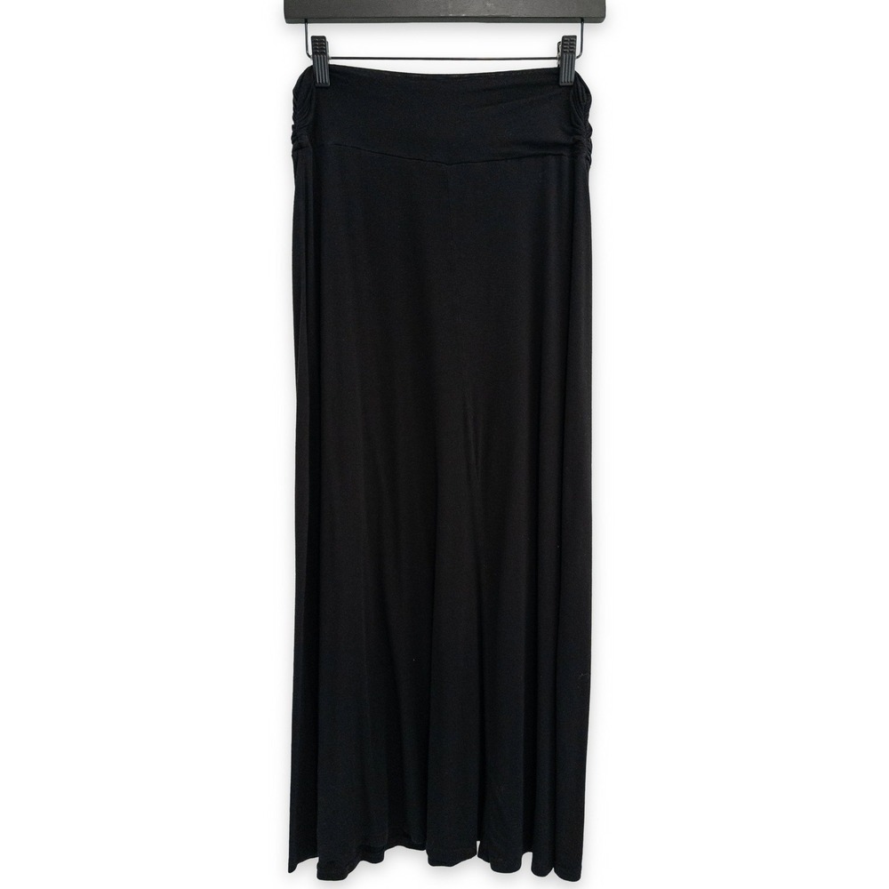 Merona‎ Maxi Skirt Womens S Black Modest Witchy Goth Lagenlook